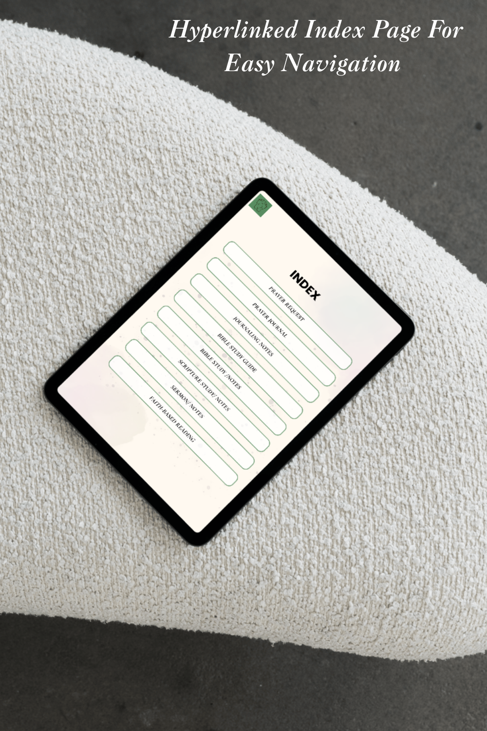 Walk by Faith Journal – Digital Faith-Based Prayer & Bible Study Planner **HyperLinked**